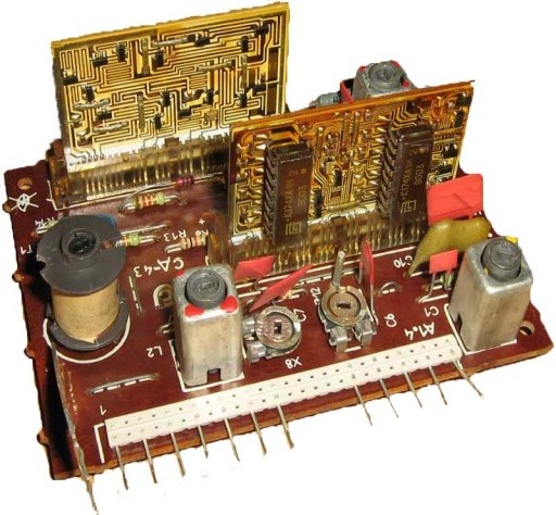 Платы советских бытовых устройств: телевизоры, радиоприёмники